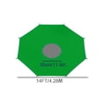 thumbnail image 2 of 14ft Trampoline Sun Shade Cover UV Protection Weatherproof Jump Mat Cover with Fixed Straps for Outdoor Backyard Playground, 2 of 4