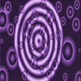 thumbnail image 1 of Ahgly Company Tapis d'Intérieur Lavable à la Machine, Carré, Transitionnel, Violet, Tapis de Zone, 4 Pieds Carré, 1 of 7