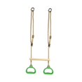 thumbnail image 2 of Lipstore Trapeze Bar Stable Sturdy Portable Swing Set for Indoor Outdoor Use Home Gym Green, 2 of 8