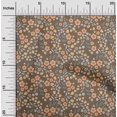 thumbnail image 2 of oneOone Viscose Chiffon Brown2 Fabric Floral Sewing Craft Projects Fabric Prints By Yard 42 Inch Wide, 2 of 5