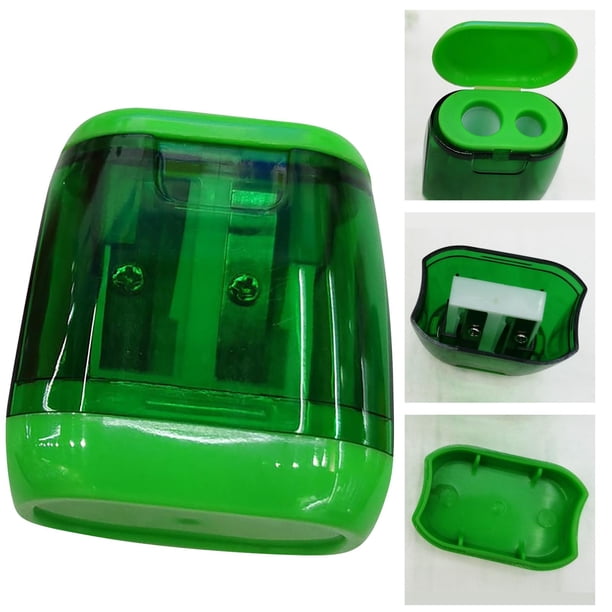 Taille-crayon Manuel En Plastique Rectangulaire Pour Étudiants, Mini Taille-crayon Carré | Mode