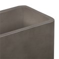 thumbnail image 4 of Armen Living Sunstone 24 Pouces Jardinière Rectangulaire en Pierre Intérieur/extérieur Gris, 4 of 7