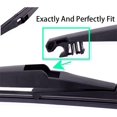 thumbnail image 2 of ORUYROP Rear Wiper Blade 11 inch Original Equipment Replacement back Windshield Wiper (Pack of 1) easy installation Back Windscreen Wiper OEM Quality All Season, 2 of 6