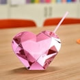 thumbnail image 4 of Bdday Cups With Lids And Straws Unique Shaped Drinking Glass Glitter Reusable Cups With Lids And Straws In Colors Quality Gifts, 4 of 5