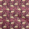 thumbnail image 1 of oneOone Polyester Spandex Pale Orange Fabric Flamingo Sewing Craft Projects Fabric Prints By Yard 56 Inch Wide, 1 of 5