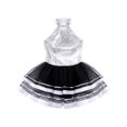 thumbnail image 3 of inhzoy Robe de Danse Ballet en Tulle à Sequins pour Filles, Performance Jazz Latine, Argent 16, 3 of 7