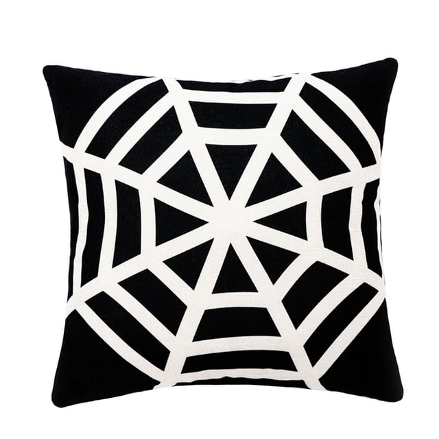 Wangscanis Pillow Cover, Halloween Cartoon Patterns Print Square Pillowcase