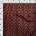 thumbnail image 2 of oneOone Georgette Viscose Fabric Fish Block Decor Fabric Printed BTY 42 Inch Wide, 2 of 4