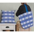 thumbnail image 5 of Soimoi Modal Satin Fabric Gingham Check Print Sewing Fabric Yard 42 Inch Wide, 5 of 5