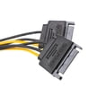 thumbnail image 1 of Ax Gear Dual SATA Power to 6Pin PCI-E Cable Converter for PCI Express Video Card (New), 1 of 6