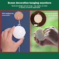 thumbnail image 2 of 3D Christmas Window Lights Backdrop Decoration Lights Home Decor(Bell), 2 of 6