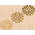 thumbnail image 1 of Ahgly Company Tapis Rectangulaire Lavable en Machine Intérieur Transitionnel Jaune, 6 Pieds x 9 Pieds, 1 of 7