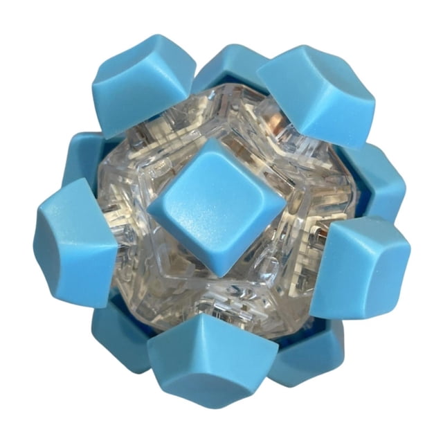 Lipstore Keyboard Fidget Toy Adults Birthday Working Mini Fidget Toy Keyboard Blue