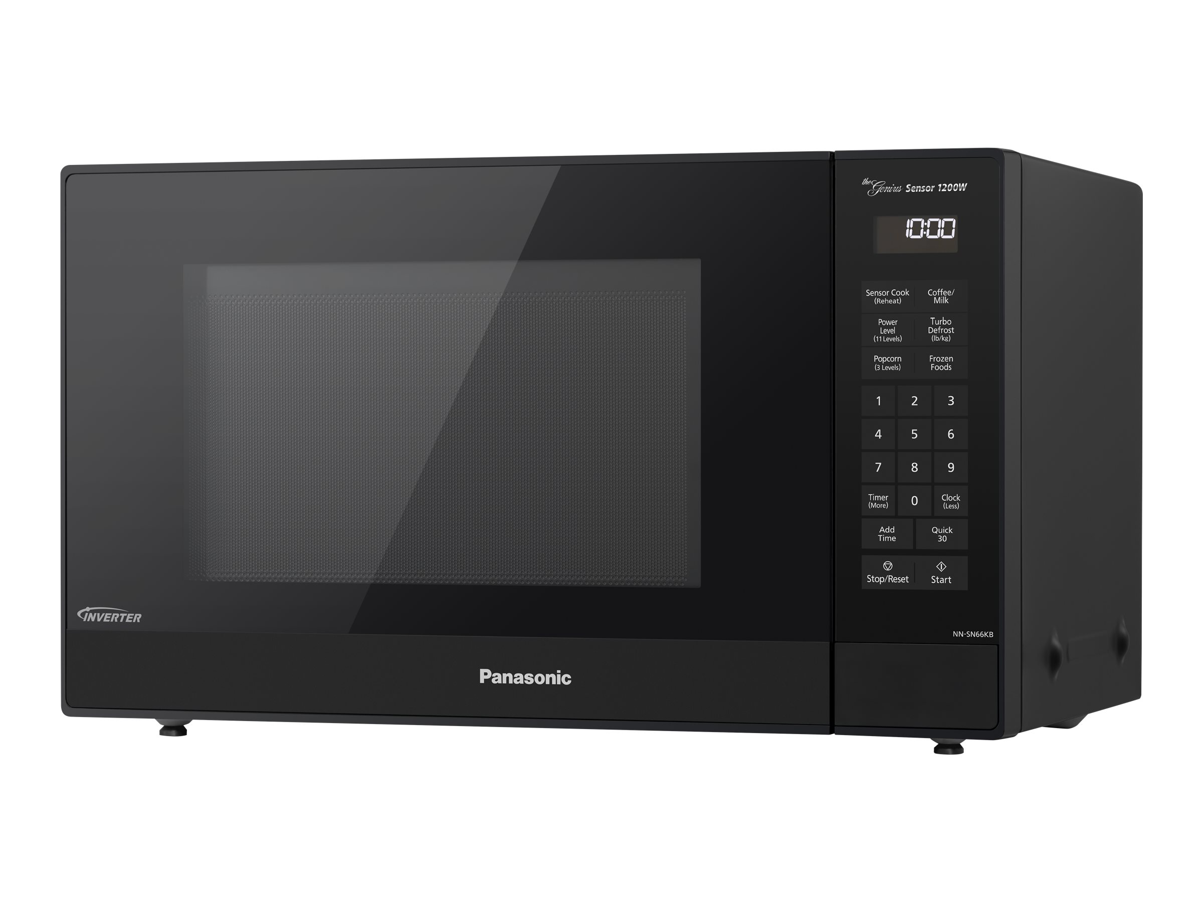 Panasonic NN-SN66KB - Microwave oven - 1.2 cu. ft - 1200 W - black