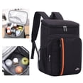thumbnail image 1 of WEYOUNG 18L Thermal Rucksack Waterproof Outdoor Backpack Barbecue Cooler Compartments Pocket Bag Oxford Cloth School Pouch Compartments Pocket Gray, 1 of 9