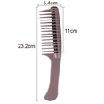 thumbnail image 2 of Splicing Detangling Roller Comb, Integrated Roller Hair Comb，Professional Hair Dyeing Comb, Hair Daily Care Comb, 2 of 5