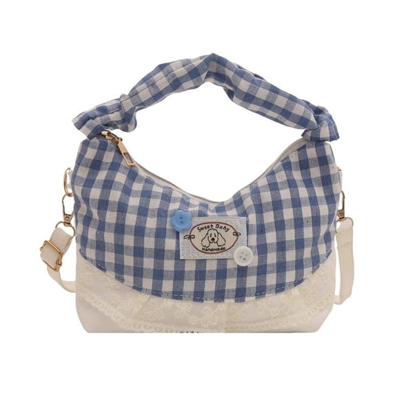 Sac à Bandoulière Souple Grande Capacité - Matériau en Tissu, 19615,5 cm, Couleurs Assorties - Parfait pour les Déplacements Quotidiens et le Travail