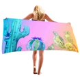 thumbnail image 4 of Up to 65% Off SMihono Microfiber Beach Towel Super Lightweight Colorful Bath Towel Sandproof Beach Blanket Multi-Purpose Towel For Travel Swimming Pool 30x60 Inch, 4 of 4