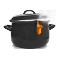 thumbnail image 3 of Oleegame 2PC Stainless Steel Cutlery Set Pot Silicone Steam Can And Flared Overflow Spoon Cover Holder Holder Kitchen，Dining & Bar, 3 of 7
