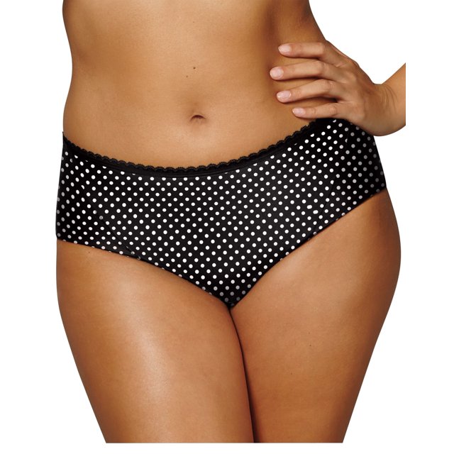 Playtex Womens Love My Curves Incredibly Smooth Cheeky Hipster, XL