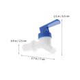 thumbnail image 2 of SHISUYAN 4pcs Spout Pour Water Dispenser Tap Reusable Water Spigot for Water Bottle, 2 of 9