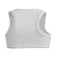 thumbnail image 5 of Crop Tops for Women Casual Solid Color  Neck Slim-Fit Sleeveless Tank Tops, 5 of 5