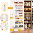 thumbnail image 2 of Over the Door Organizer s Extra Large Behind Door Storage of Compartments lbs Weight Capacity Over Door Organizer Door Hanging Organizer for Closet Diaper Organizer Room, 2 of 7