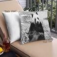 thumbnail image 1 of Ahgly Company Animals Bear Coussin Décoratif d'Extérieur, 18 Po X 18 Po, 1 of 6