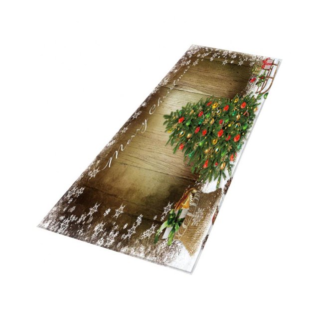 CLEARANCE!!Home Decoration Carpet Christmas Rug for Kitchen Bathroom Sitting Room Porch Entryway Area Rugs