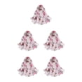 thumbnail image 1 of mmirethe Lightweight Summer Scarves For Women Convenient And Practical Accessory Fashionable And Stylish white pink 5Set, 1 of 6