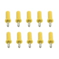 thumbnail image 1 of Banana Plug 4mm Banana Plug Speaker Cable Connector Banana Adapter 10pcs Banana Plug 4mm Cross Slot Gold Plated Brass Solder Type Connector For Speaker Cable, 1 of 8