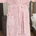 thumbnail image 4 of LSLJS Long Bath Robe for Womens Plush Soft Fleece Bathrobes Nightgown Ladies Pajamas Sleepwear Housecoat, 4 of 8