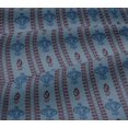 thumbnail image 5 of oneOone Viscose Jersey Fabric Swirl & Paisley Ikat Decor Fabric Printed BTY 60 Inch Wide, 5 of 5