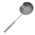 thumbnail image 2 of ZZkhGO Stainless Steel Colander, 304 Large Mesh Kitchen Filter Spoon, Long Handle Oil Strainer for Soup Noodles, 2 of 3