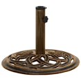 thumbnail image 2 of vidaXL Base de Parapluie Bronze 44x44x31 cm Fonte, 2 of 5