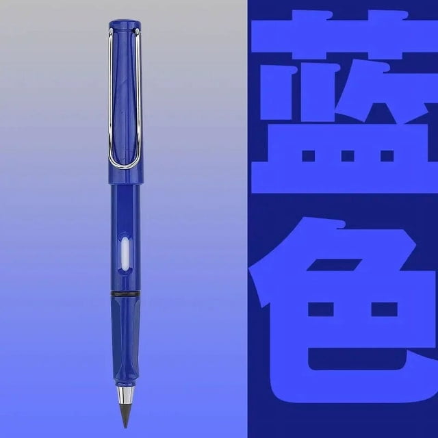 Infinity Pencil Art Sketch Color Kawaii Eternal Pencils No Sharpening for Girl School Office Supplies Stationery Gifts Pens Blue