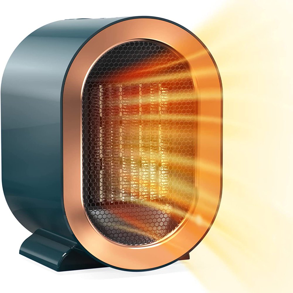 MesaSe Space Heater  Space Heaters for Indoor Use  Portable Heater PTC Fast Heating Safe Quiet Ceramic Heater  Electric Heater with Thermostat  Small Space Heater for Office Desk Bathroom