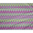 thumbnail image 4 of oneOone Polyester Lycra Fabric Chevron Ikat Print Sewing Fabric BTY 56 Inch Wide, 4 of 4