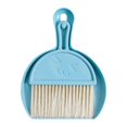 thumbnail image 1 of Mini Dustpan and Brush Set Keyboard Brush Desktop Cleaning Broom for Office Desk Blue, 1 of 9