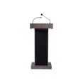thumbnail image 1 of National Public Seating 800X-RW Oklahoma Sound Orator Lectern, Ribbonwood, 1 of 6