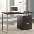 thumbnail image 2 of Coaster 800519 Home Furnishings Desk, Cappuccino, 2 of 11