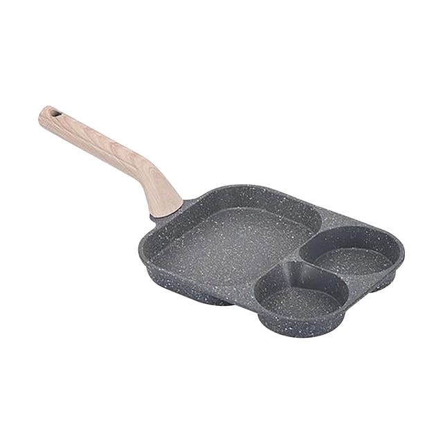 Non Stick Pan,Non Stick Frying Pan Three in One Frying Pan Flat Bottomed Pan Multi-Purpose Non Stick Pan Household Frying Pan Multifunctional Fanshi Breakfast Pan Non Sticking Frying Pan