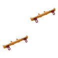 thumbnail image 4 of mmirethe Durable RC Metal Rear Bumper with Strong Shackles for ZP1001 ZP1002 ZP1003 1/10 RC Car Accessories Gold 141mm 2Set, 4 of 6