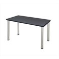 thumbnail image 1 of Regency MT4824GYBPCM 48 X 24 In. Kee Training Table - Grey & Chrome Post Legs, 1 of 3