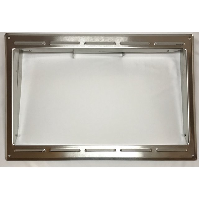 Contoure Trousse de Garniture pour Four à Micro-Ondes RV-TRIM7S à Utiliser avec le Modèle de Four à Micro-Ondes RV-788S; Largeur 19 Pouces x Hauteur 12,69 Pouces; Acier Inoxydable
