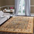 thumbnail image 2 of Safavieh Antiquity 9'6" X 13'6" Hand Tufted Wool Rug in Blue and Ivory, 2 of 3