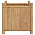 thumbnail image 3 of vidaXL Planter 50x50x50 cm Bamboo, 3 of 5