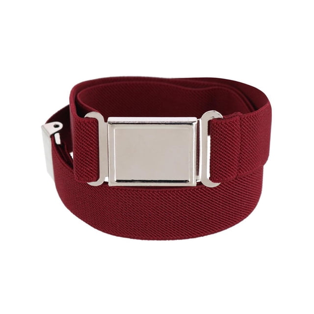 CTM® Kids' Adjustable Elastic Belt with Magnetic Buckle