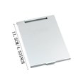 thumbnail image 2 of WIFKLSIIPG Petit Sac de Voyage Pliable Compact pour Camping Rasage et Maquillage Argent, 2 of 7
