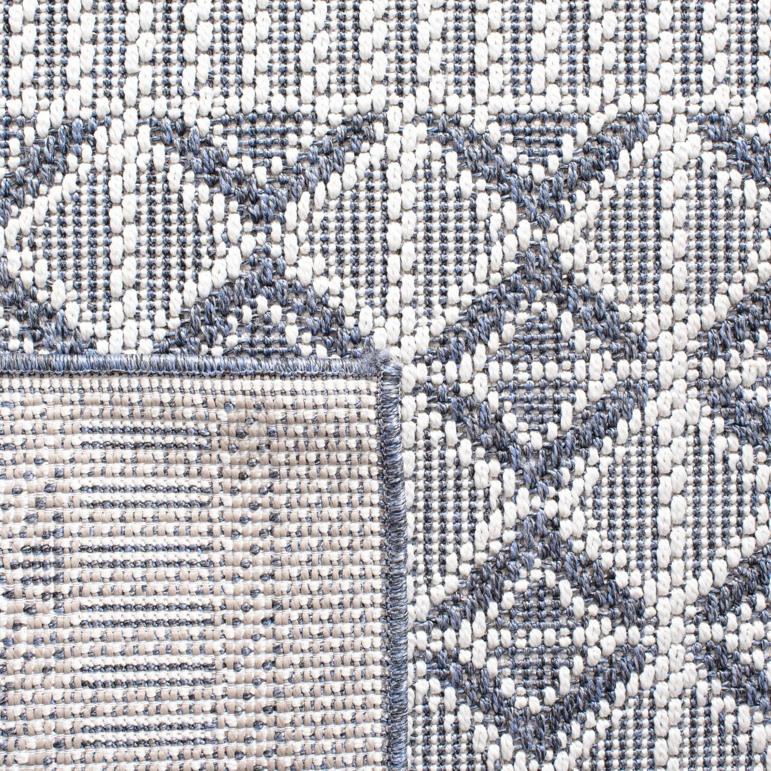 SAFAVIEH Bermuda Jacinth Tapis Intérieur/Extérieur Géométrique Lavable en Machine
